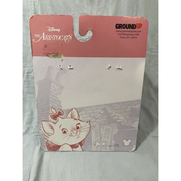 NEW Walt Disney - The Aristocats - Marie - 3D Full Foot Slippers Women Size M - Picture 4 of 4